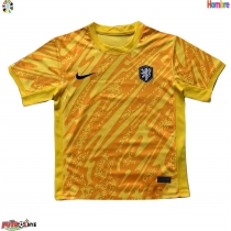 Camiseta Países Bajos Portero Visitante Equipación Eurocopa 2024 manga corta
